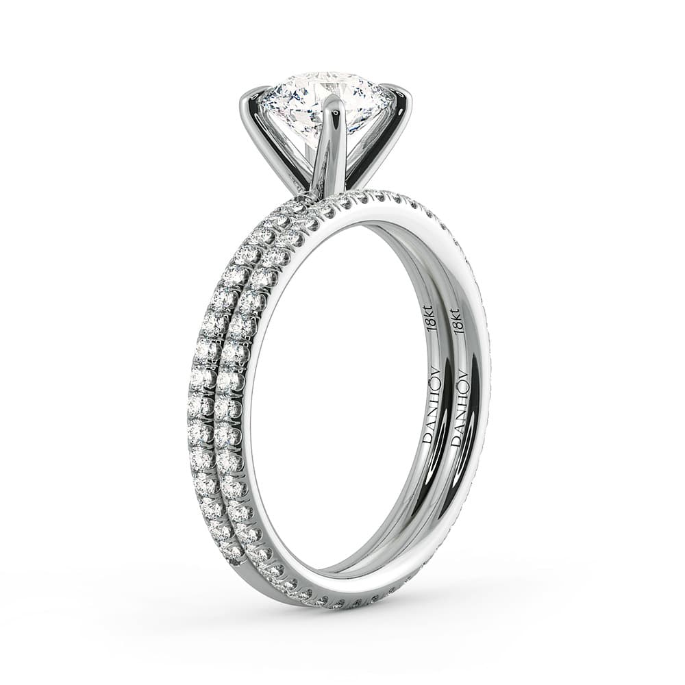 Norme De Ladies Engagement Ring Set — image 5 of 9