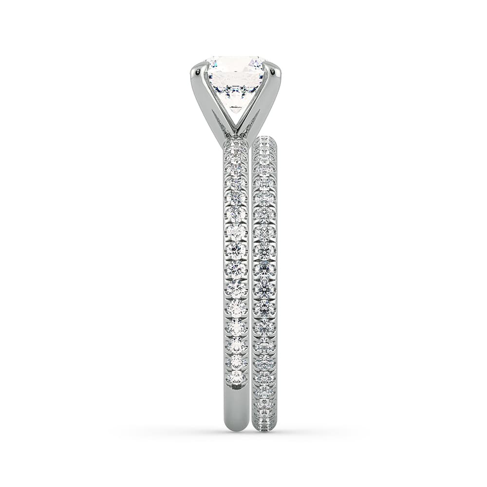 Norme De Ladies Engagement Ring Set — image 7 of 9