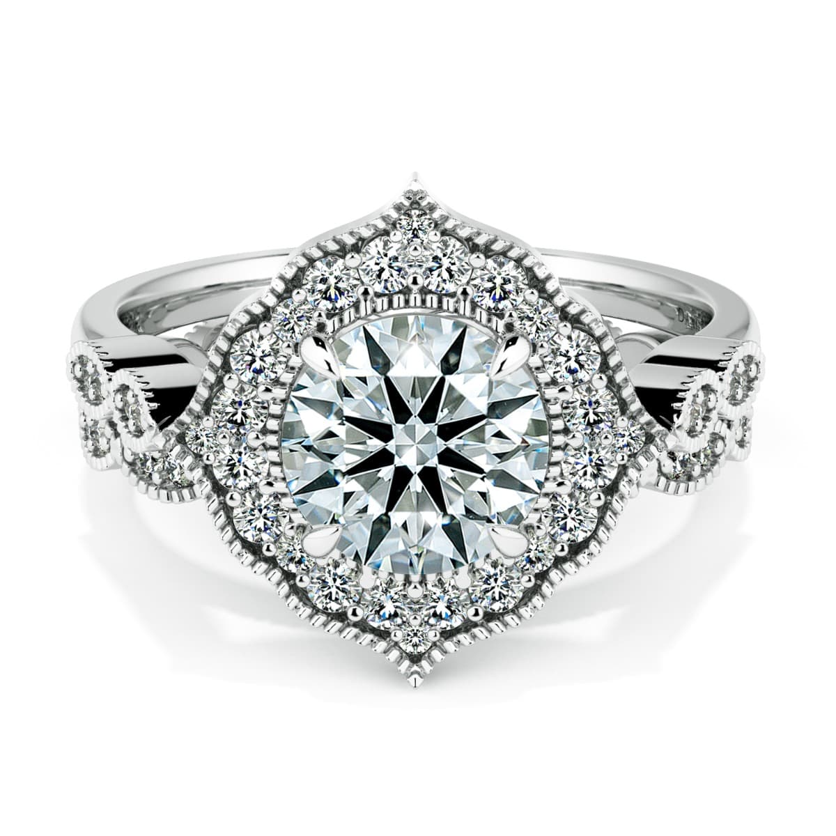Norme De Ladies Engagement Ring Set