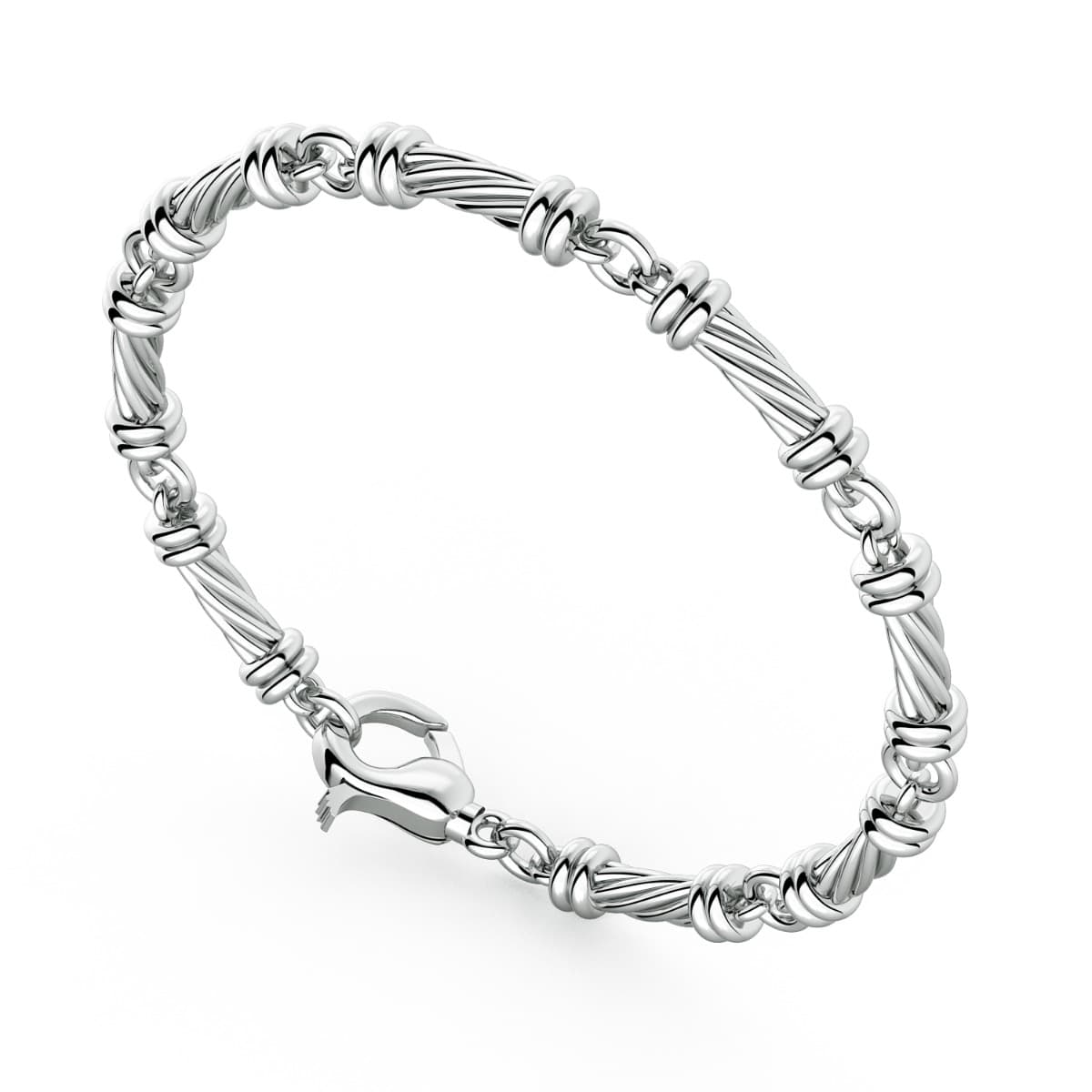 Norme de Twisted Chain Bracelet