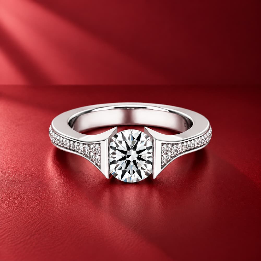 Everything to Know About The Unique Tension Set Engagement Rings