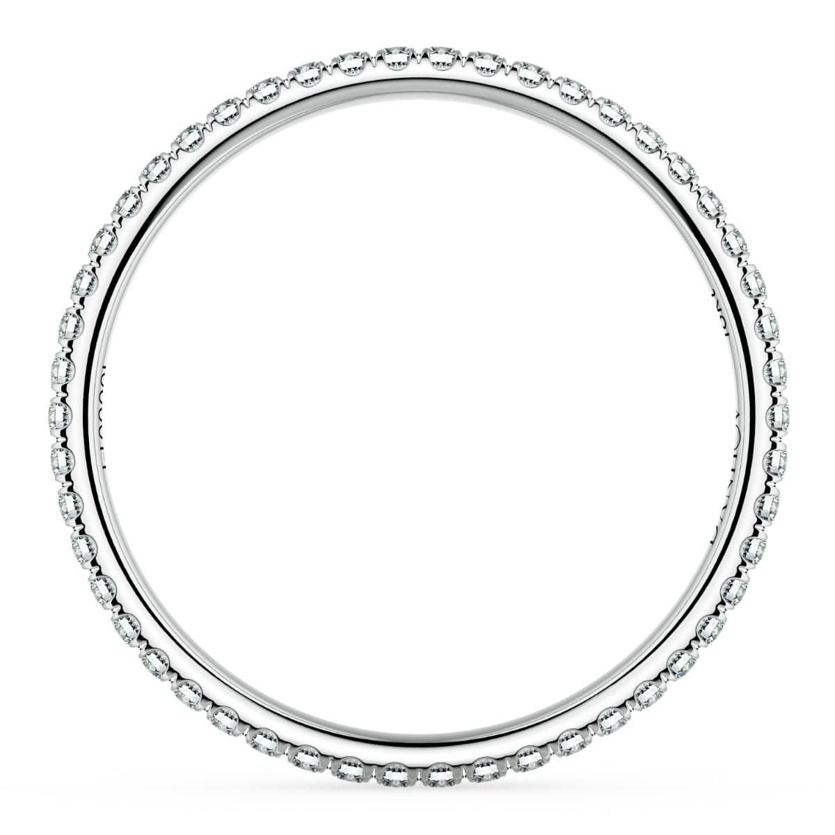 Abbraccio Triple Shank Wedding Band
