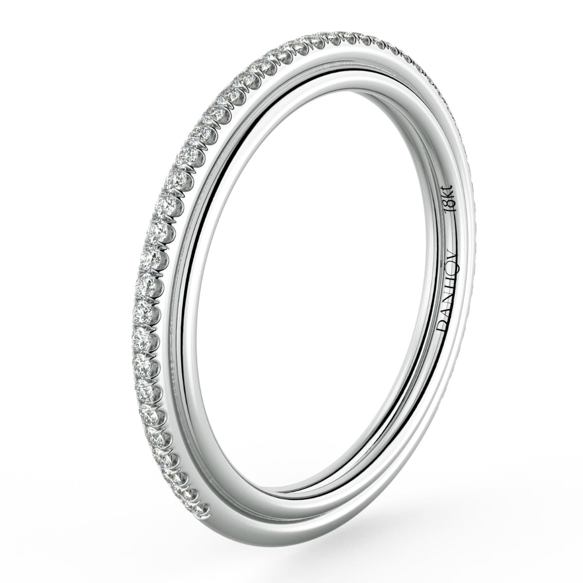 Abbraccio Handmade Diamond Wedding Ring