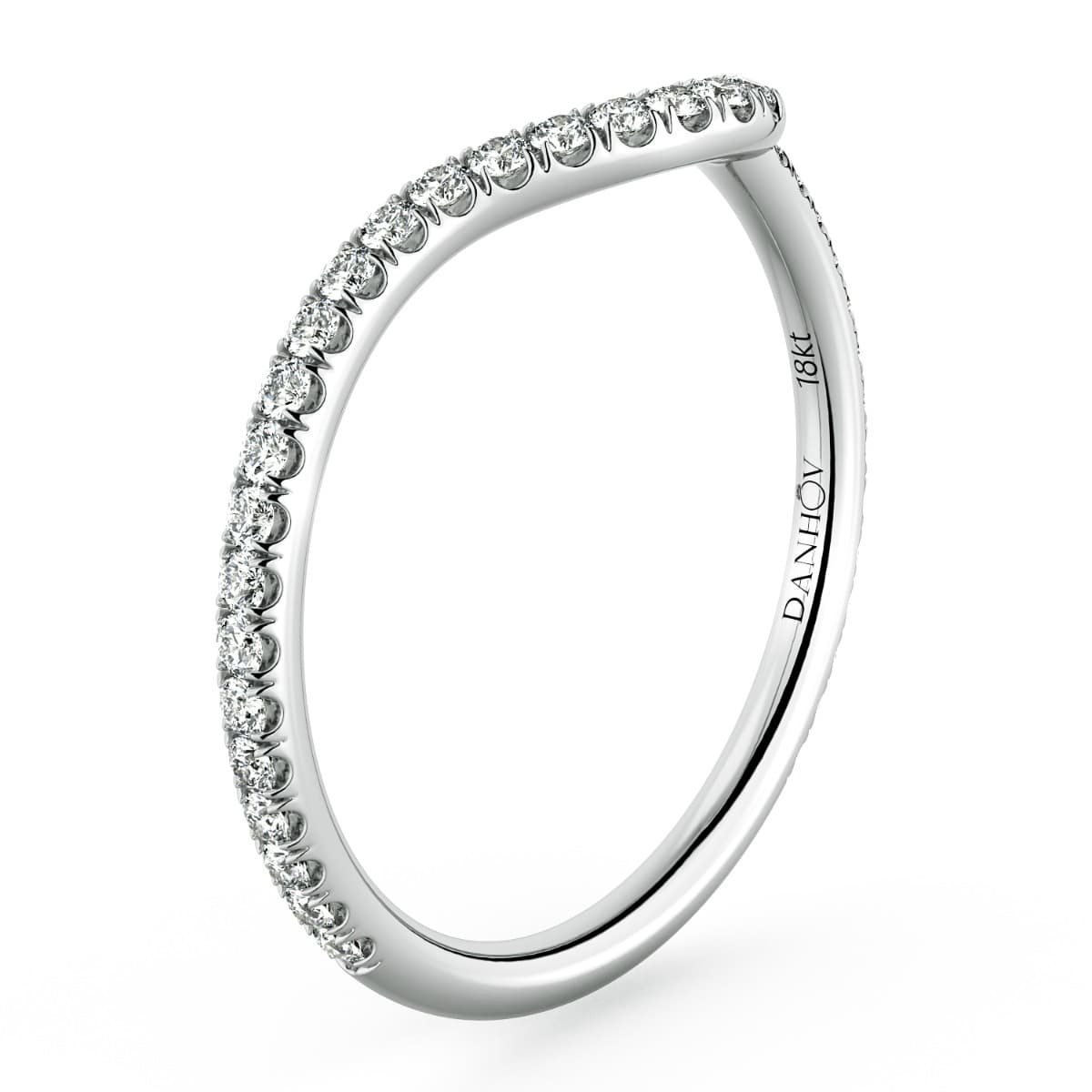 Abbraccio Diamond Wedding Band