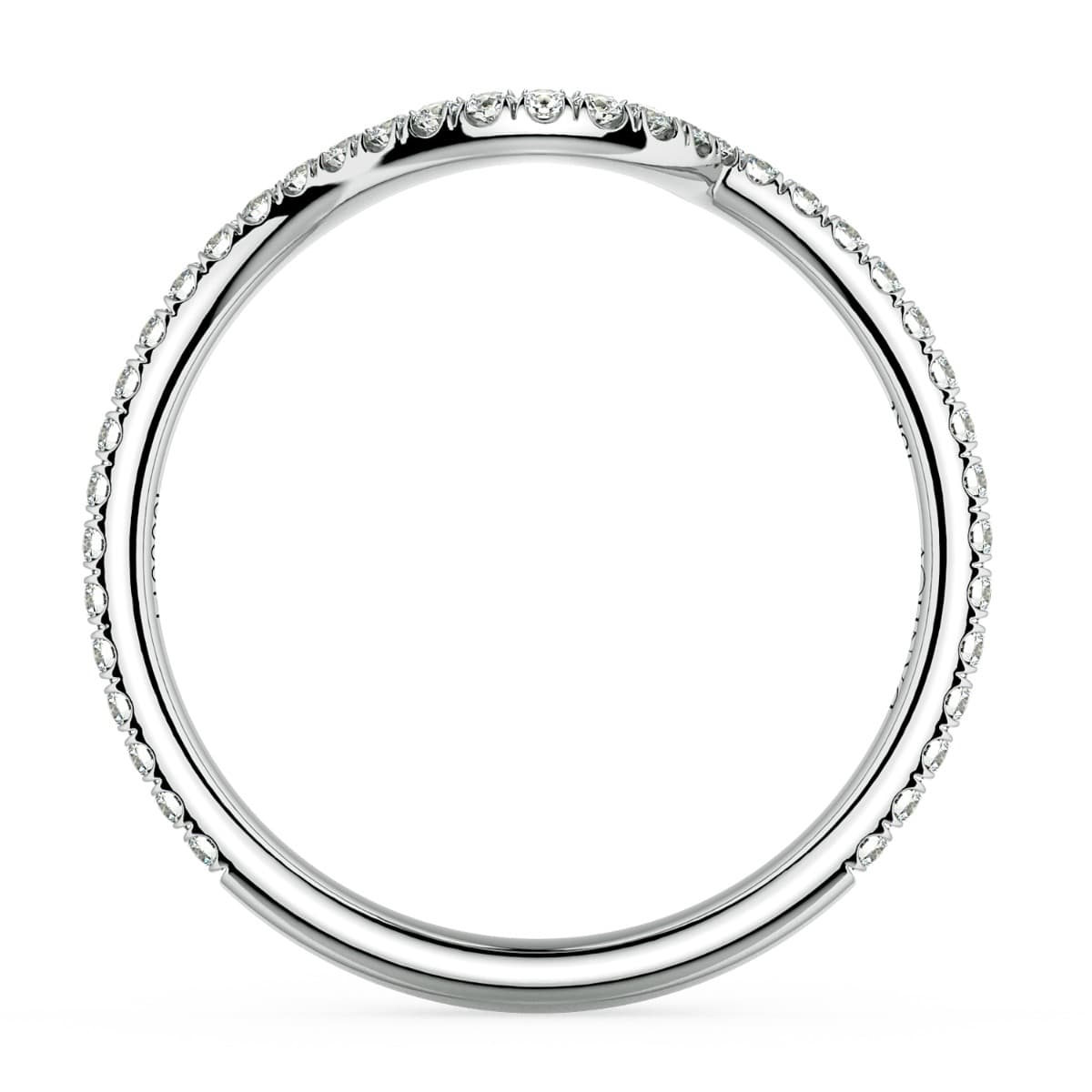 Abbraccio Diamond Wedding Band