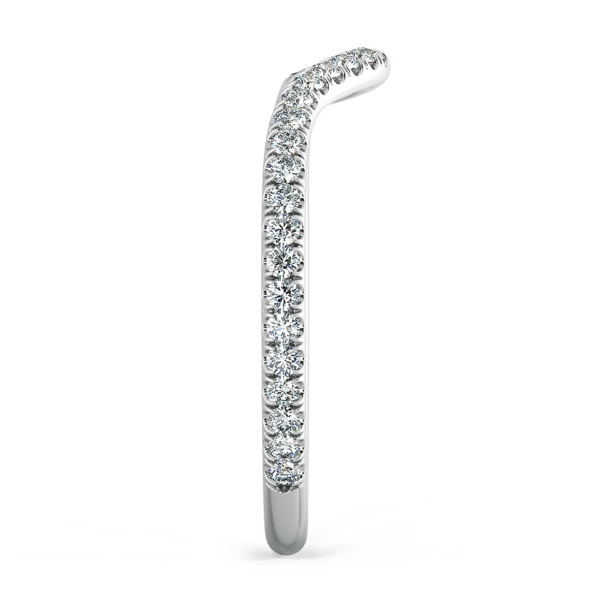 Abbraccio Diamond Wedding Band