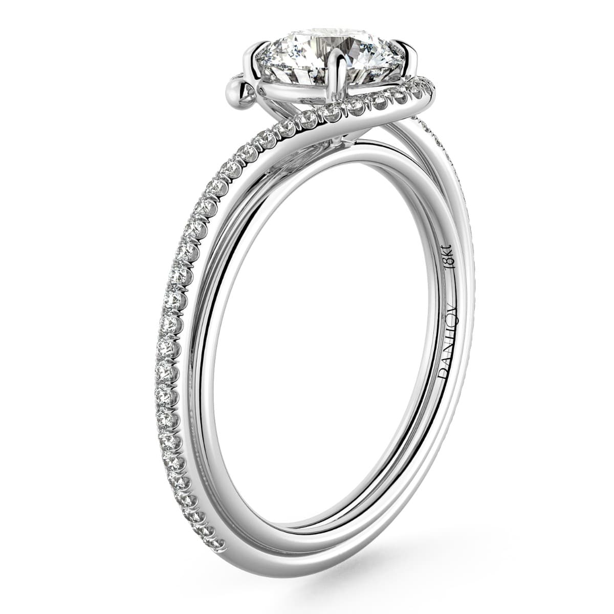 Abbraccio Handmade Diamond Engagement Ring