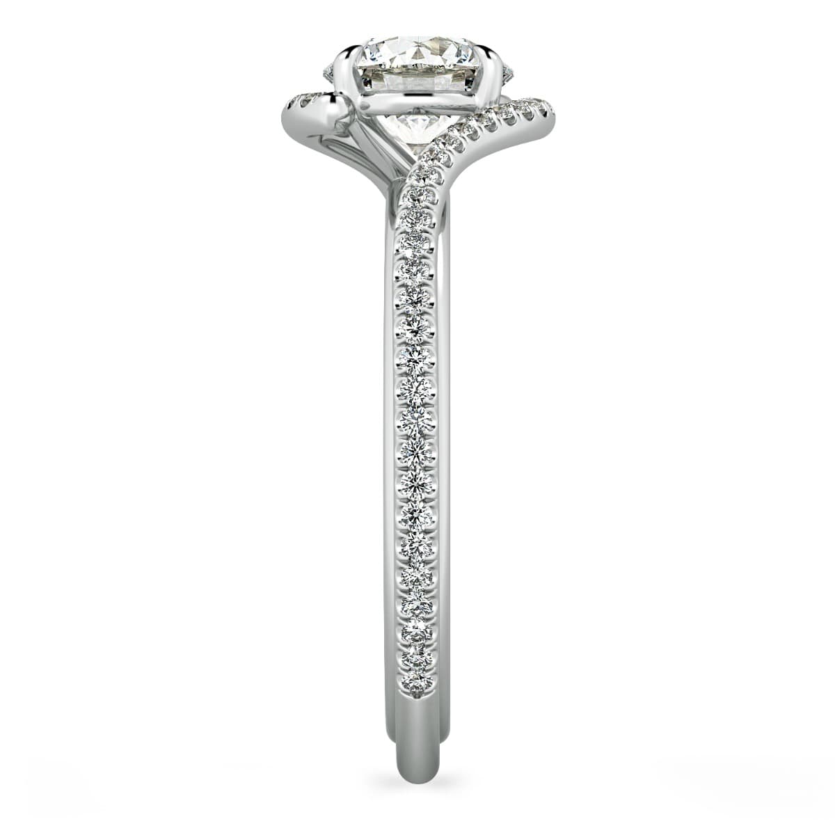 Abbraccio Handmade Diamond Engagement Ring