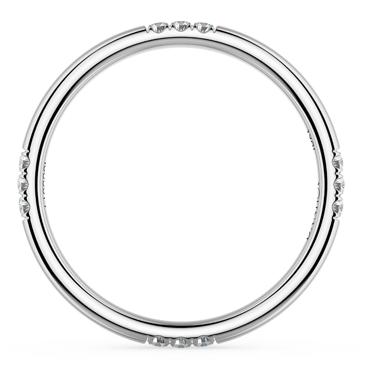 Classico 12 Round Diamond Wedding Band