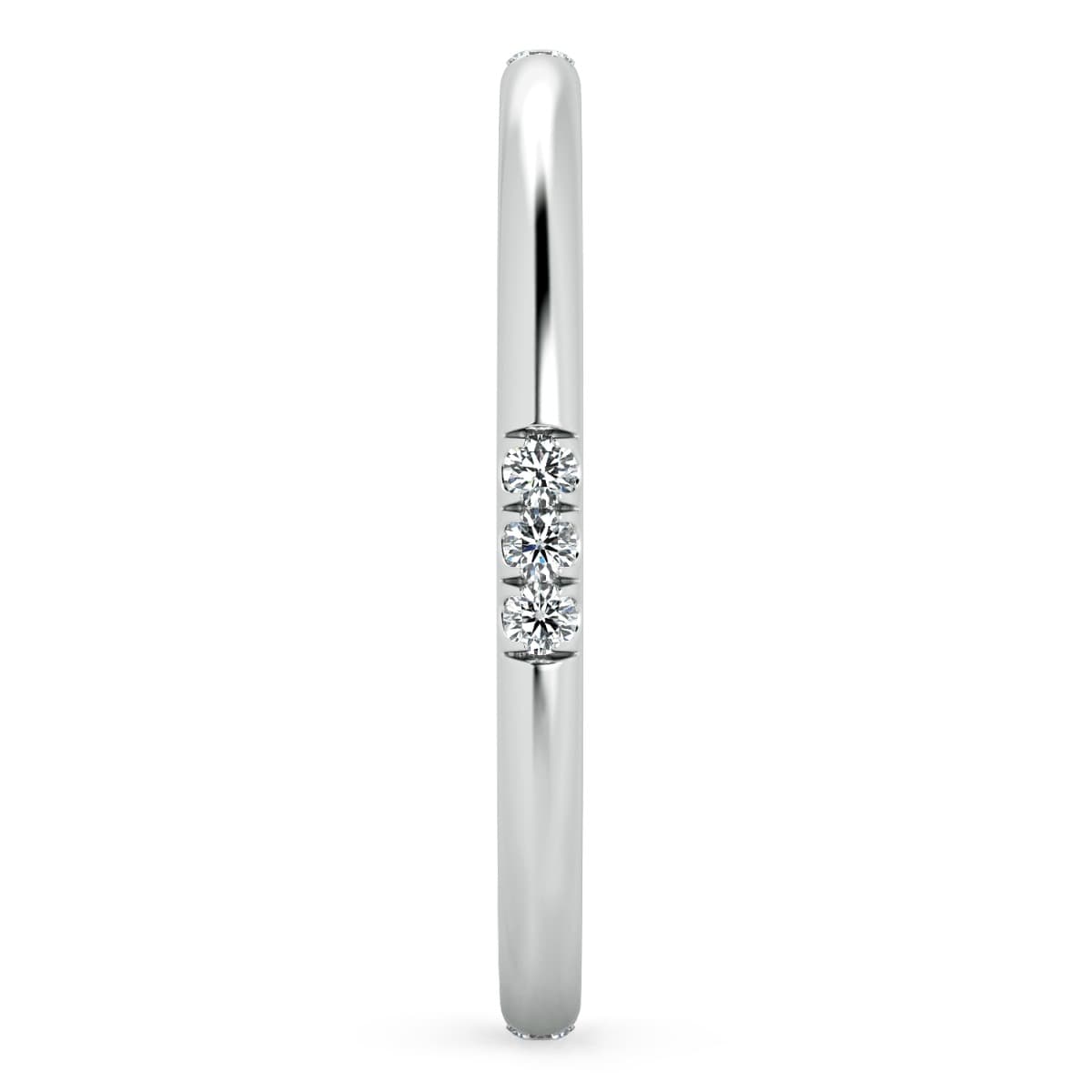 Classico 12 Round Diamond Wedding Band