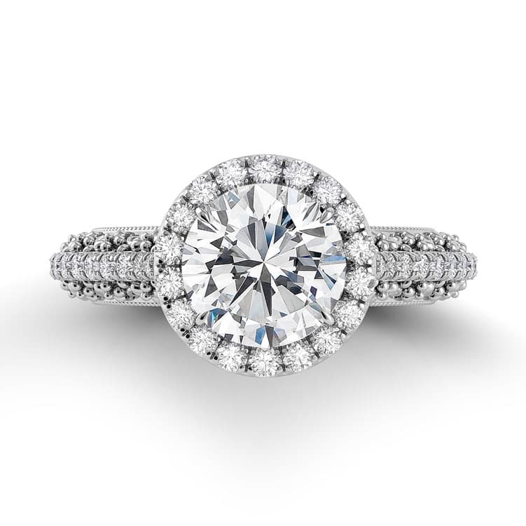 Petalo Floral Engagement Ring