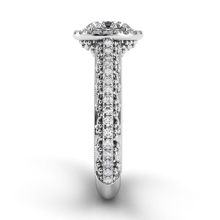Petalo Floral Engagement Ring