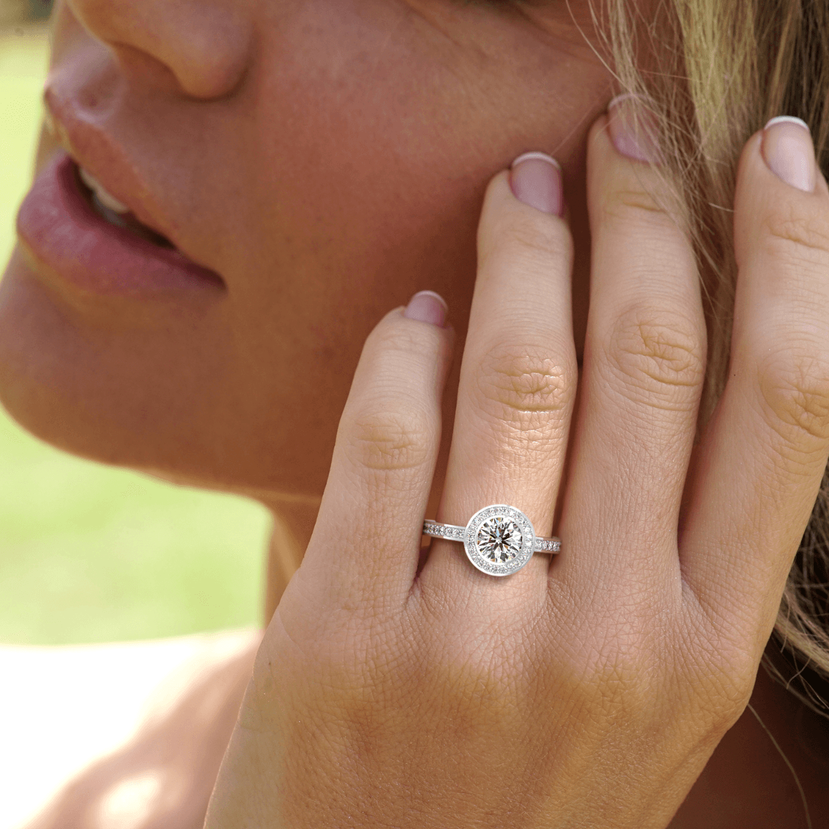 Per Lei Engagement Ring Set