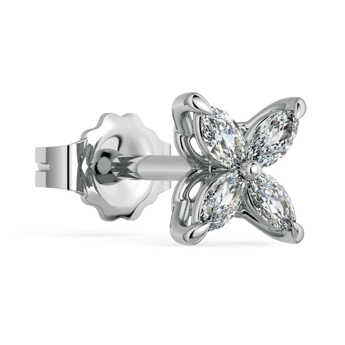 Norme de Flower Diamonds Earrings