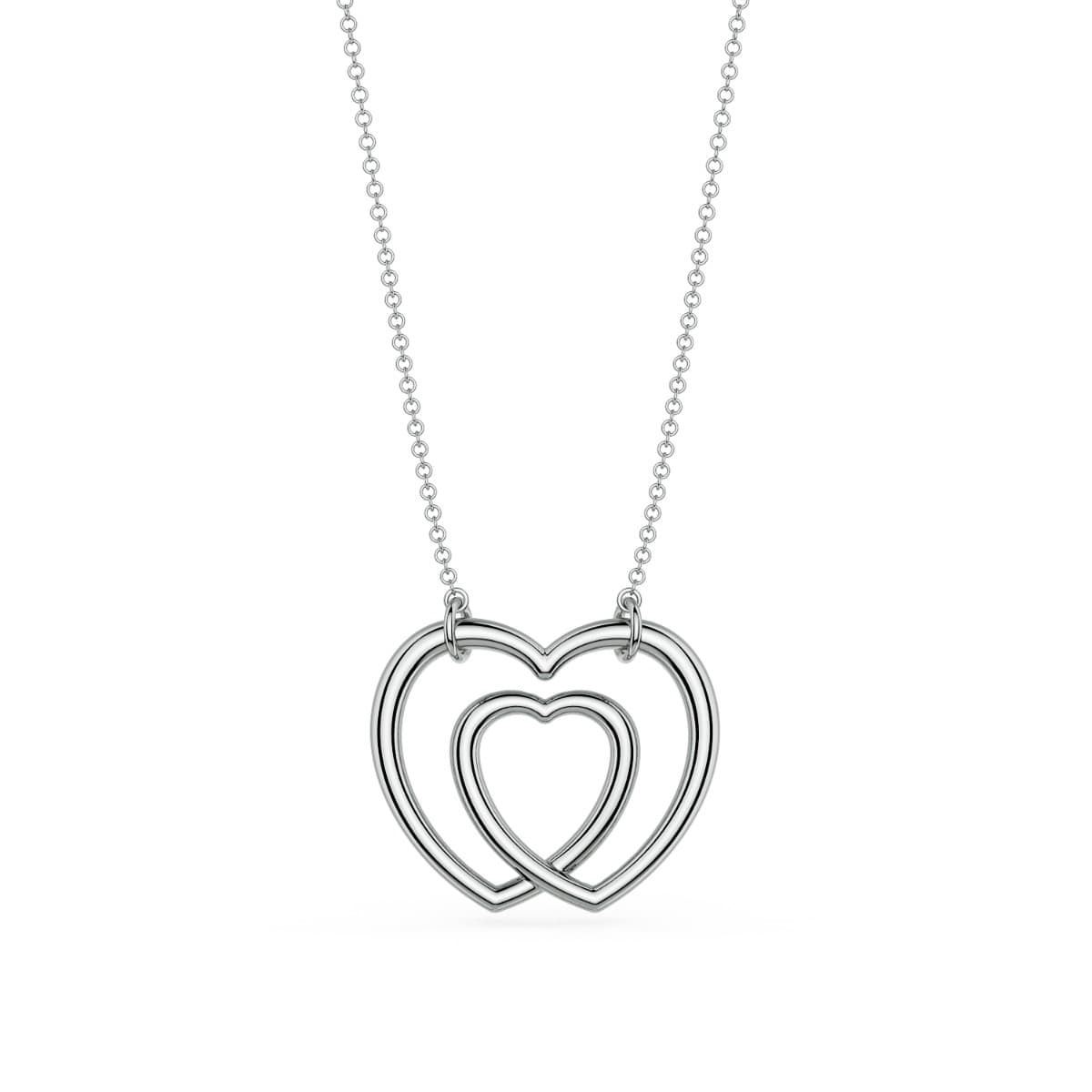 Norme de Heart in Heart Diamond Pendant