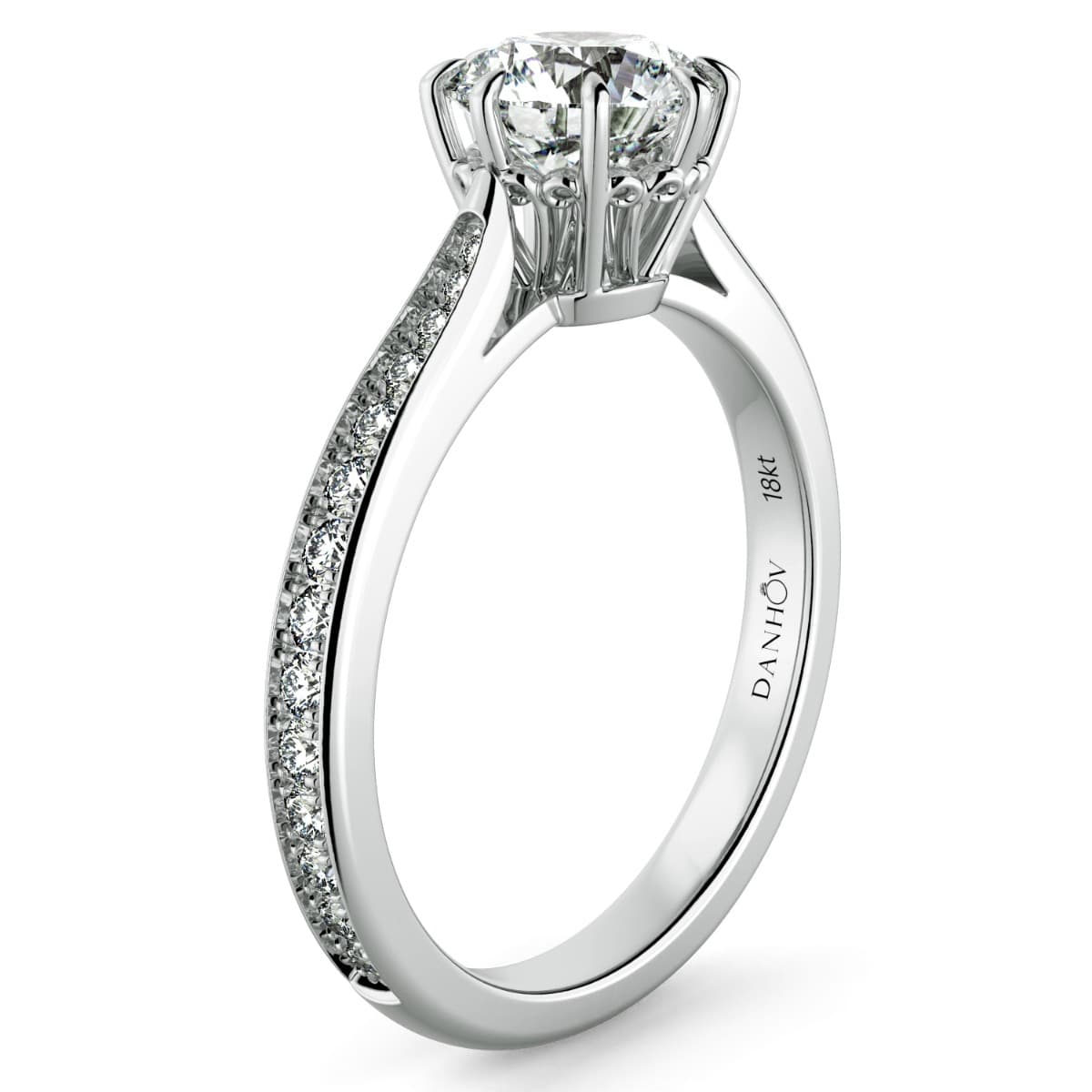 Classico Handmade Diamond Engagement Ring