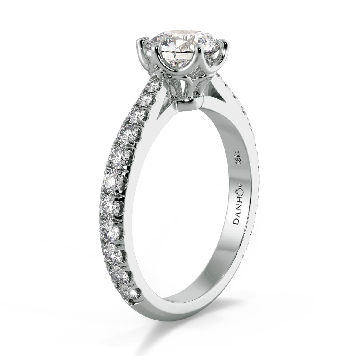 Classico Diamond Engagement Ring