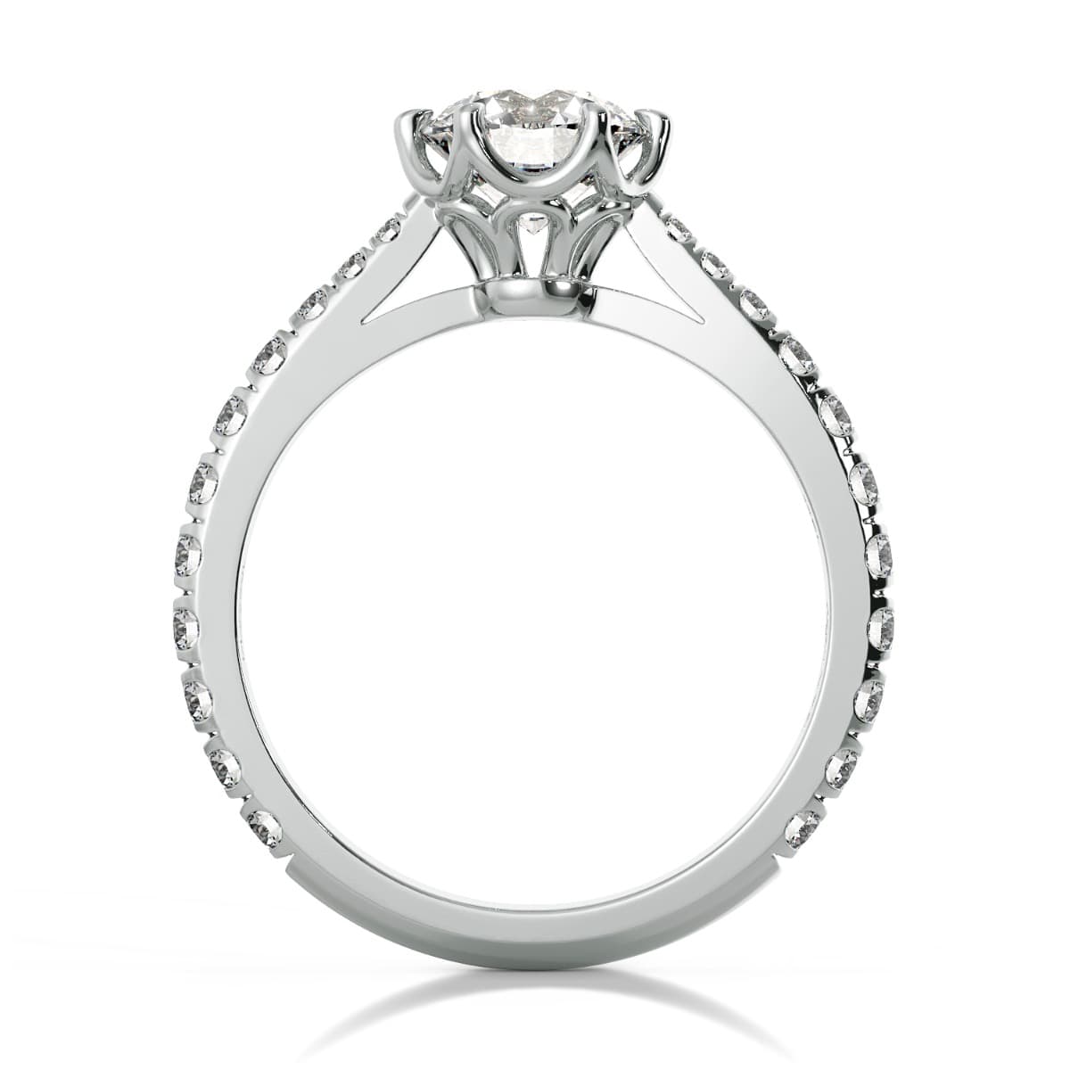 Classico Diamond Engagement Ring