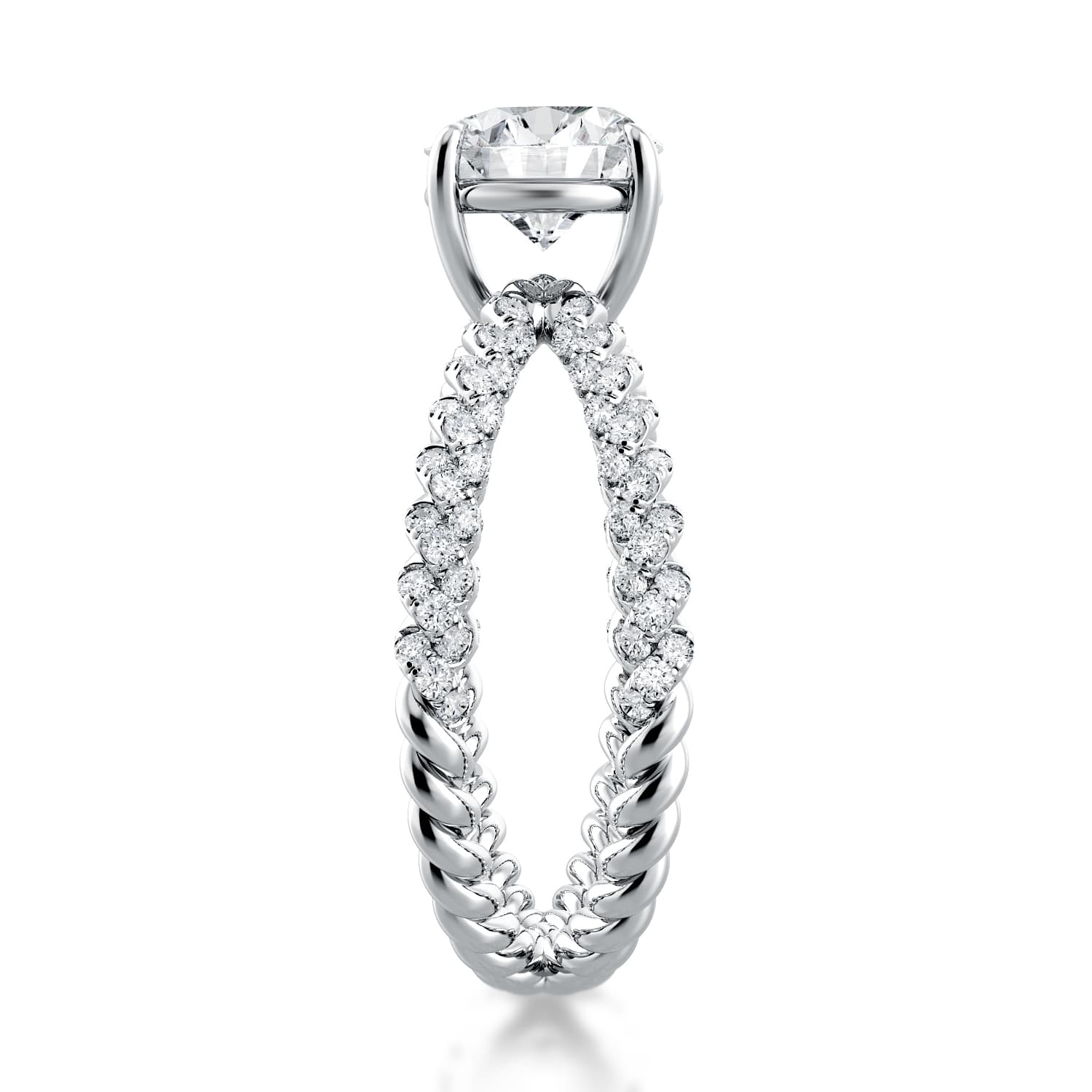 Eleganza One of a Kind Diamond Engagement Ring