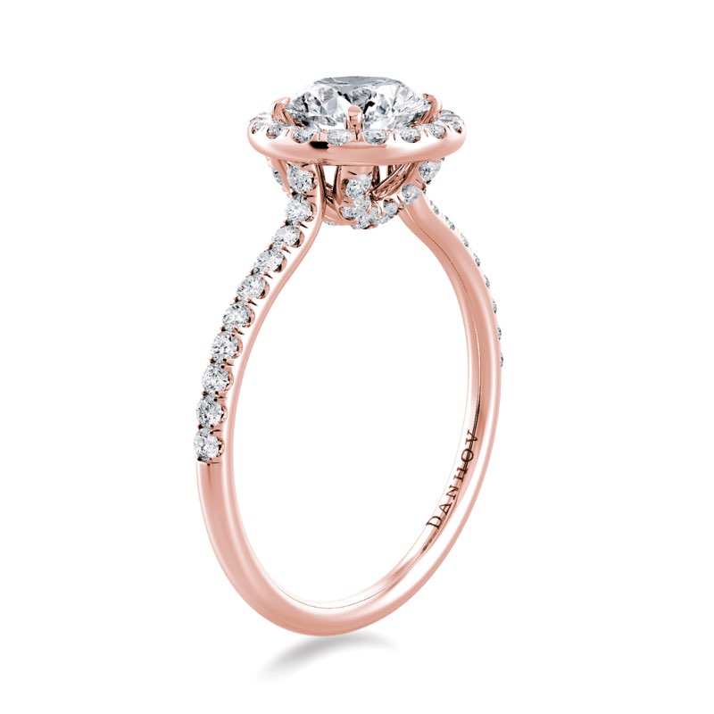 Per Lei Classic Halo Engagement Ring