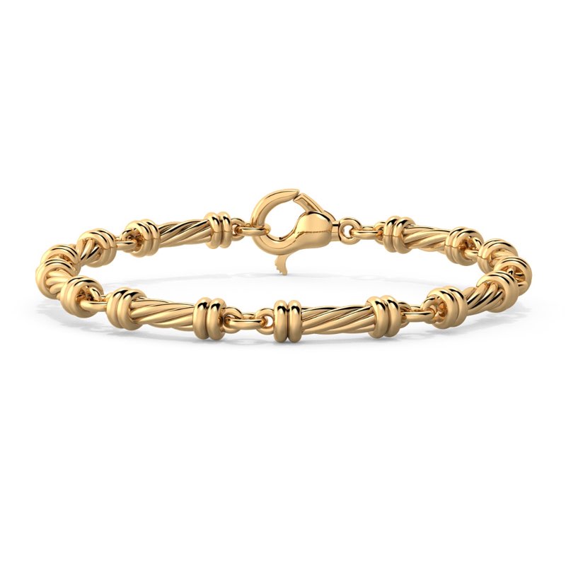 Norme de Twisted Chain Bracelet