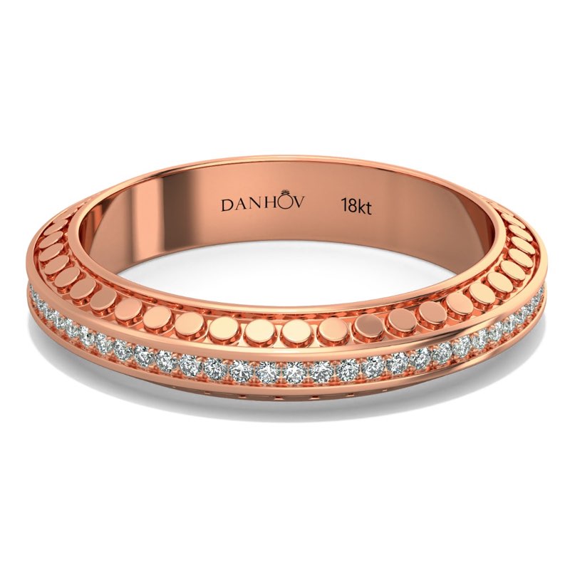 Tubetto Diamond Wedding Ring