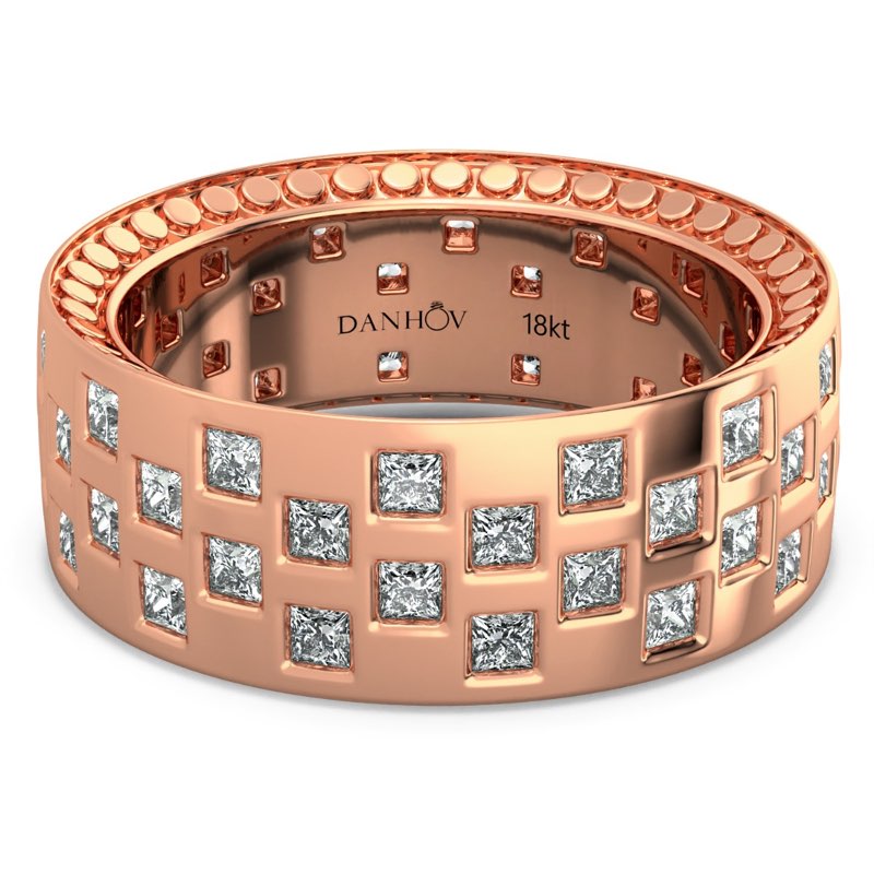 Tubetto Diamond Wedding Ring
