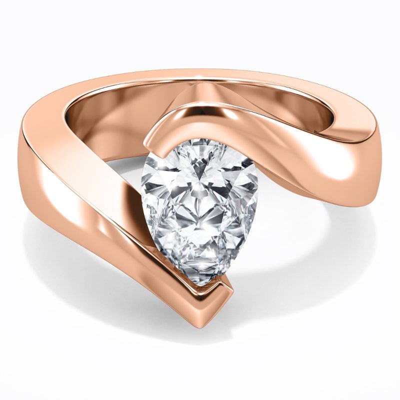 Tension Engagement Ring