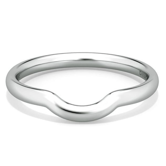 Norme de Danhov Wedding Band in Platinum