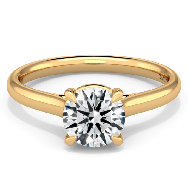 Norme de Danhov Engagement Ring in 14k Yellow Gold